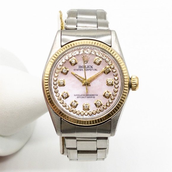 Rolex Accessories - Rolex Ladies 31mm Diamond Dial Watch!